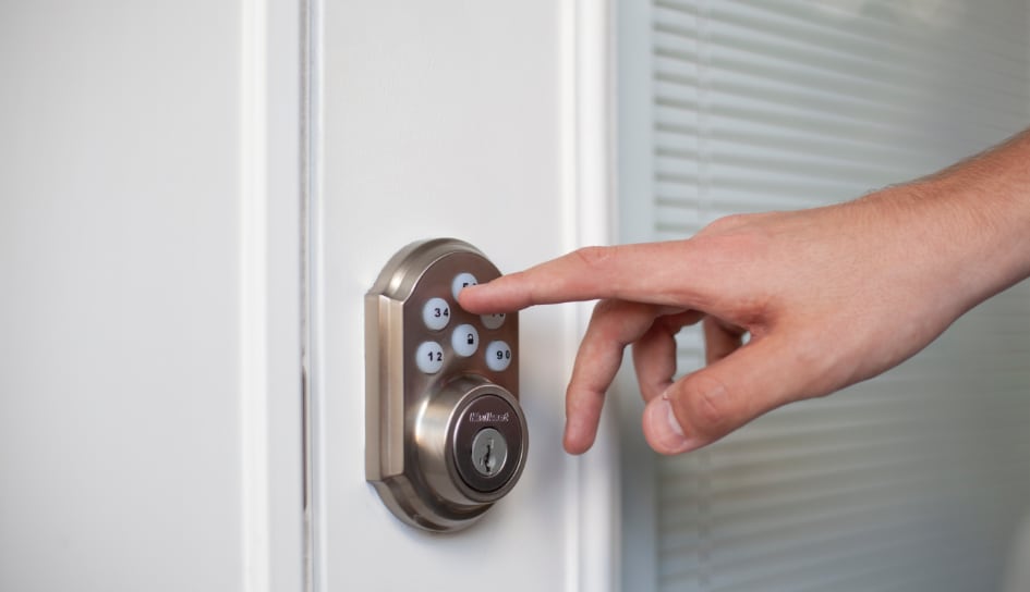 ADT smartlock on a Elizabethtown home